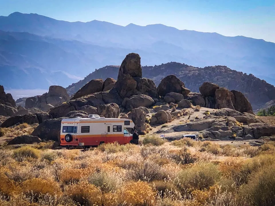 LunaCco RV in Alabama Hills CA