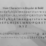 Authorial Serif Main Characters Font By Lunacco Design