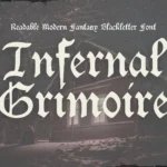 Infernal Grimoire Front Image By Lunacco Foundry